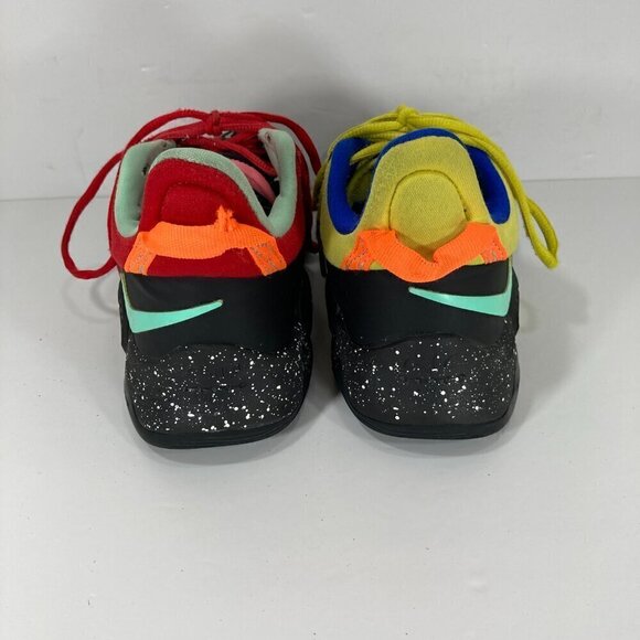 Nike PG‎ 5 'Mismatched Drew League Multi-Color' CW3143-006 Mens Size 7 - Picture 8 of 16